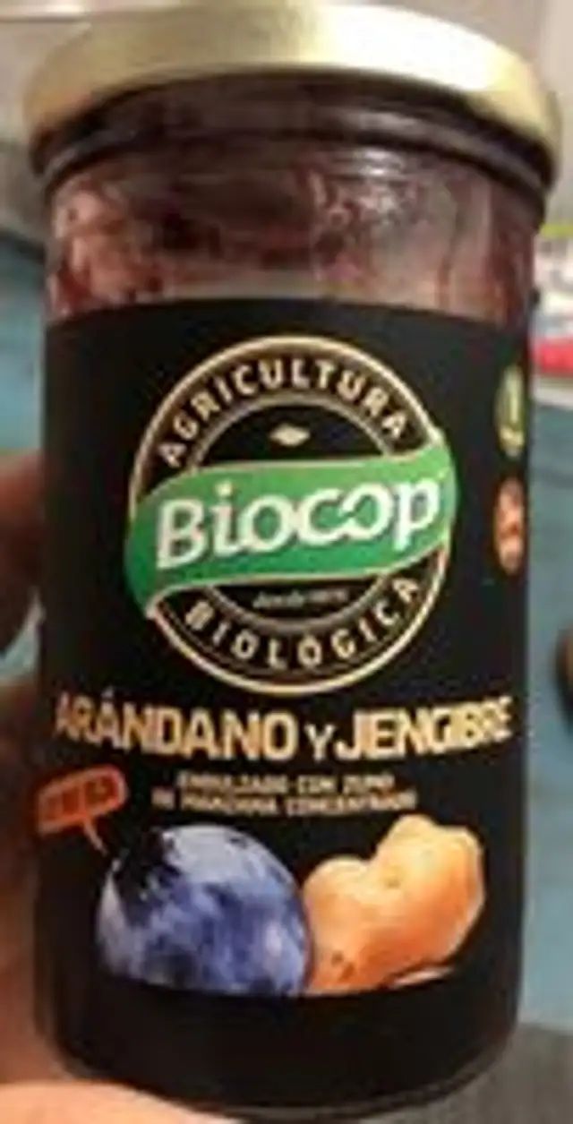 Compota de Arándano y Jengibre
