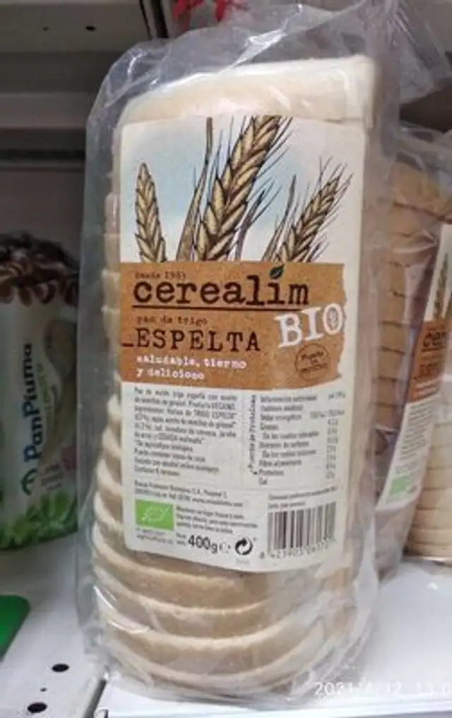 Cerealim pan de espelta bio