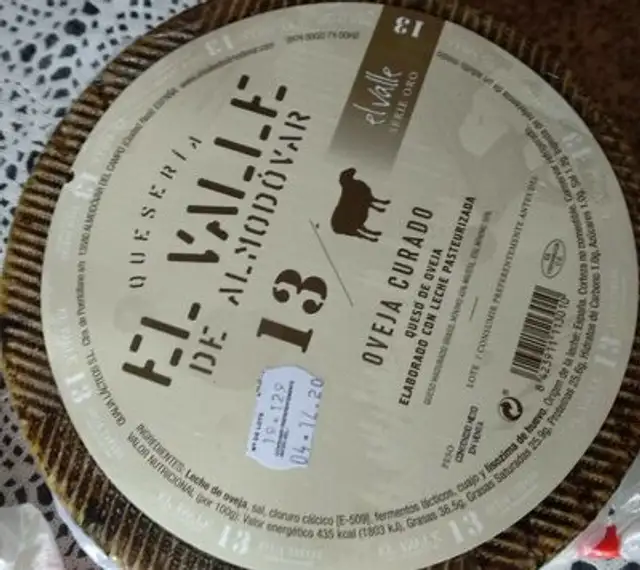 Queso curado de oveja