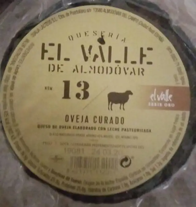 Oveja Curado