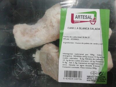 Canilla blanca salada