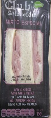 Mixto especial Sandwich