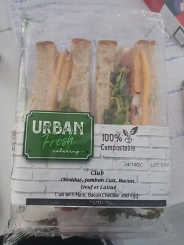Club Cheddar, Jambon Cuit, Bacon, Œuf et Laitue