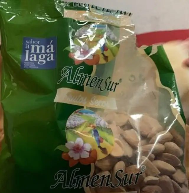 ALMENDRAS nutrition facts table