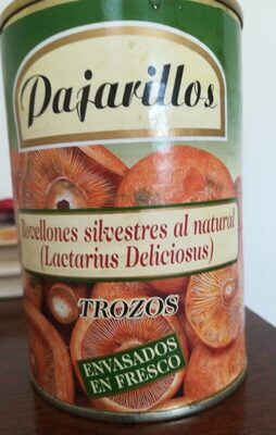 Rovellones silvestres al natural (Lactarius Deliciosus)