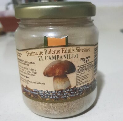 Harina de boletus