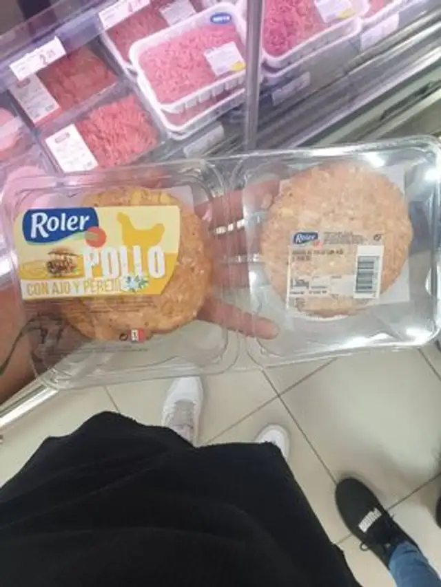 Pollo con ajo y perejil front packaging