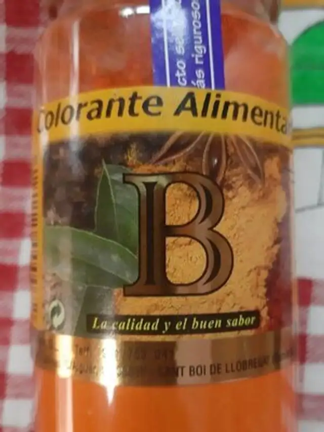 Colorante alimenticio