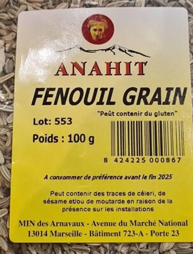 Fenouil grain