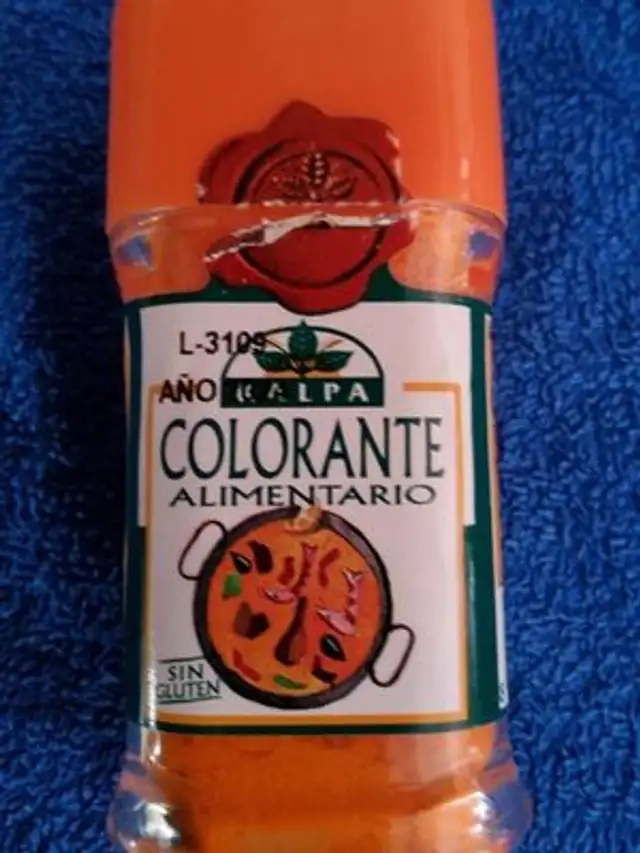 Colorante alimentario