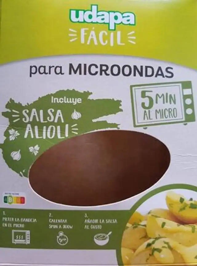 Patatas para microondas