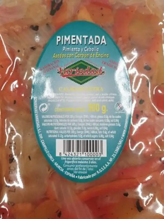 Pimentada pimiento y cebolla