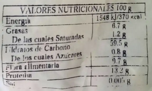 Copos de avena