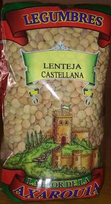 Lenteja castellana front packaging