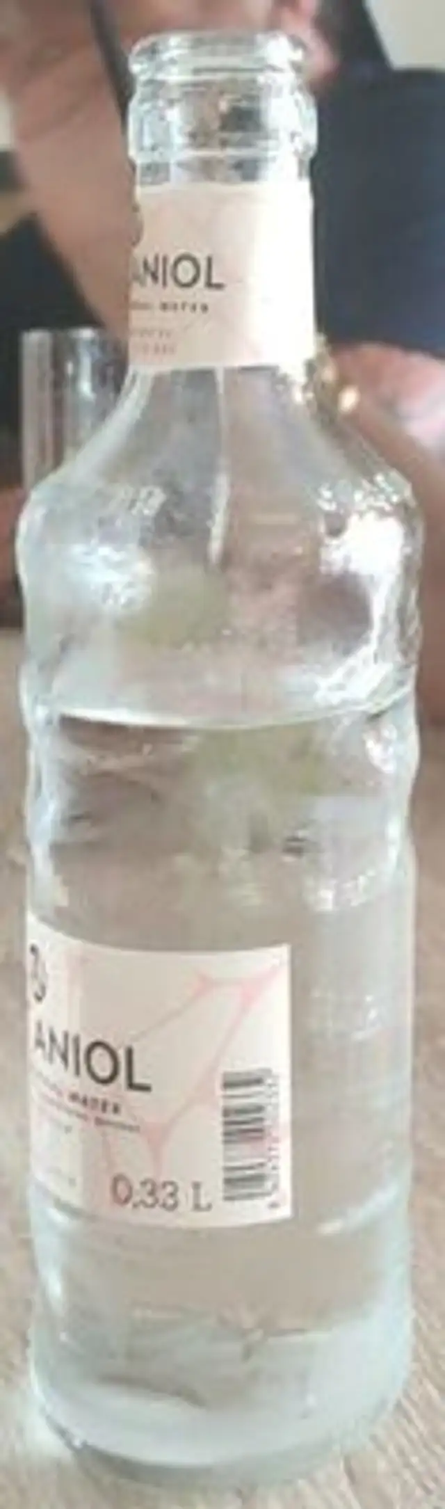 Eau gaz nutrition facts table