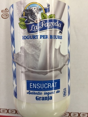 Yogur para beber edulcorado