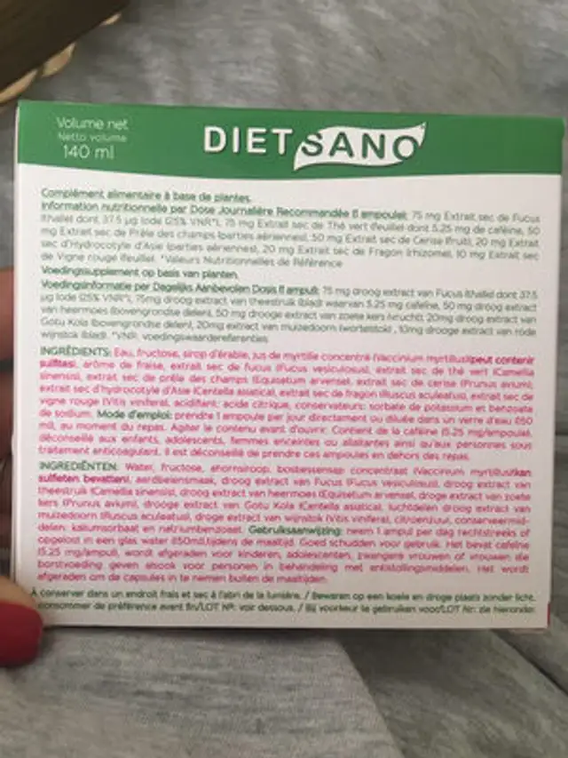 Unknown ingredients label
