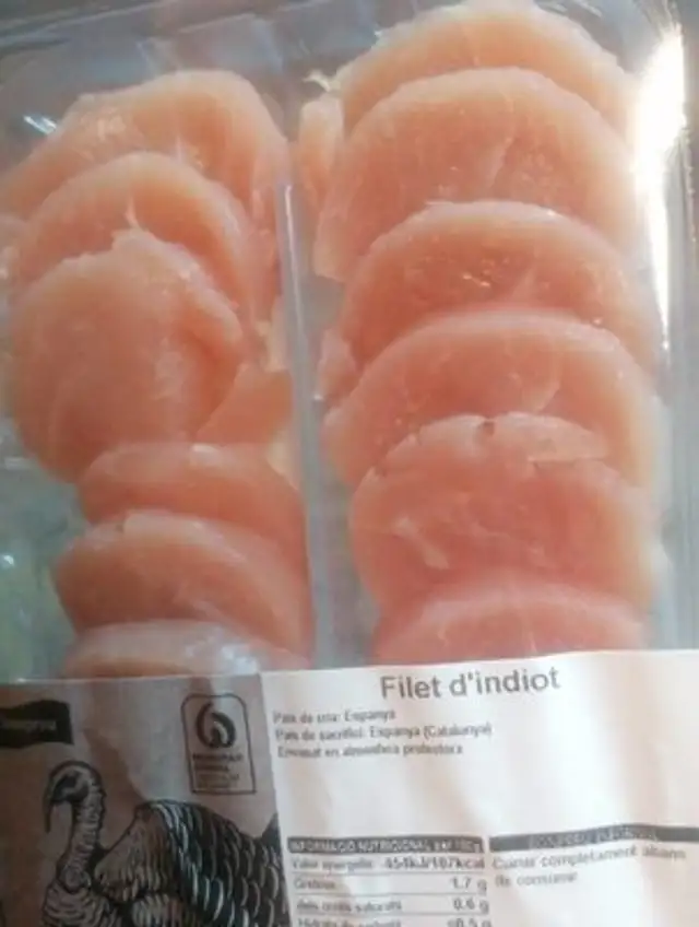 Filet d'indiot