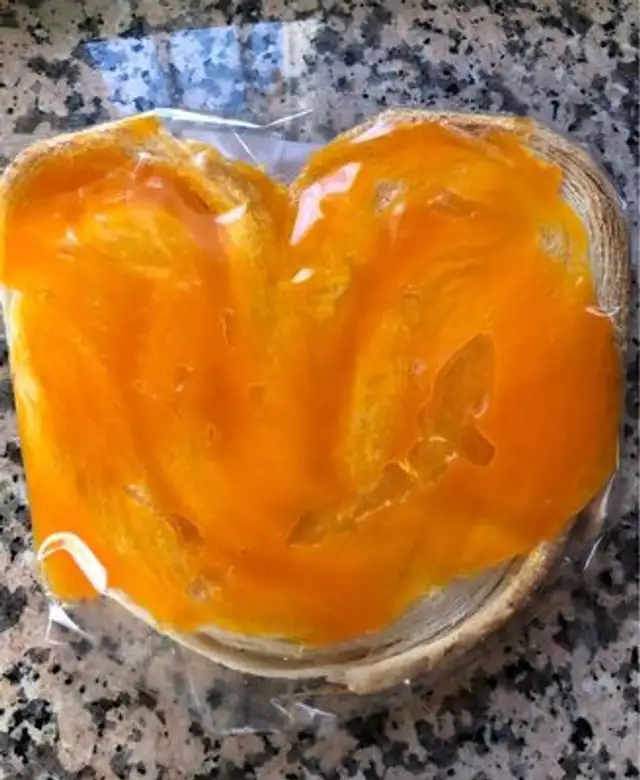 Palmera con crema