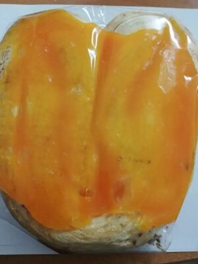 Palmera con crema