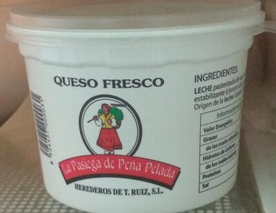 Queso fresco front packaging