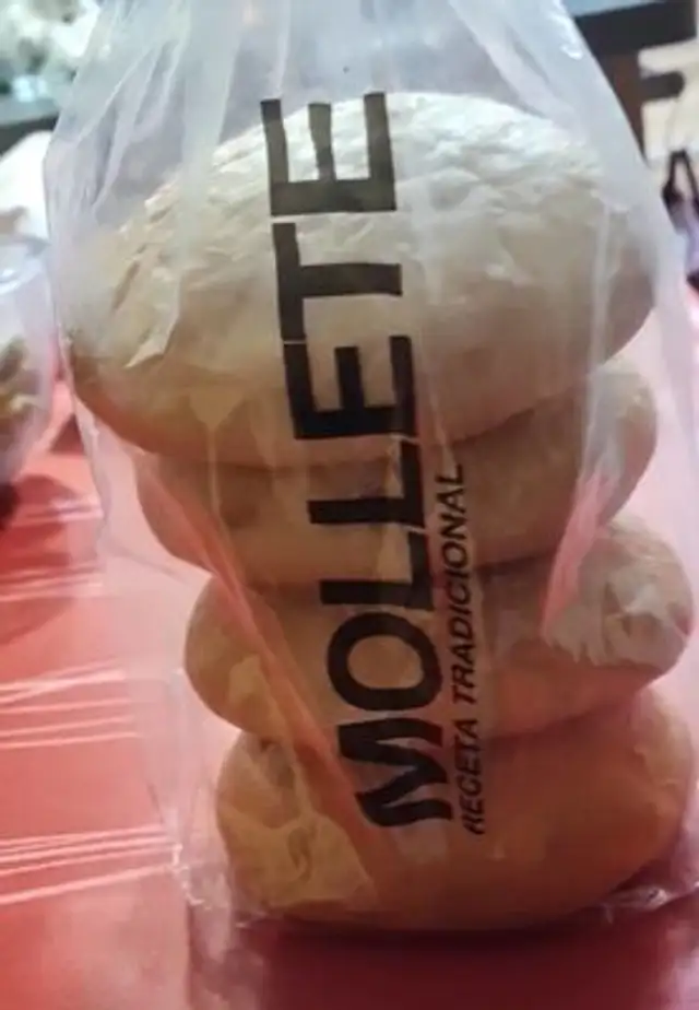 Mollete receta tradicional