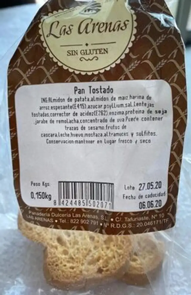 Pan tostado