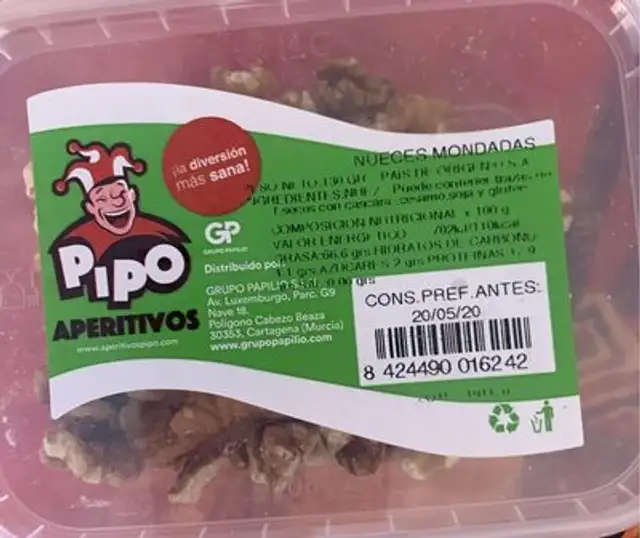 Nueces mondadas