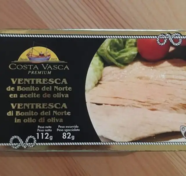 Ventresca de bonito del norte en aceite de olivia