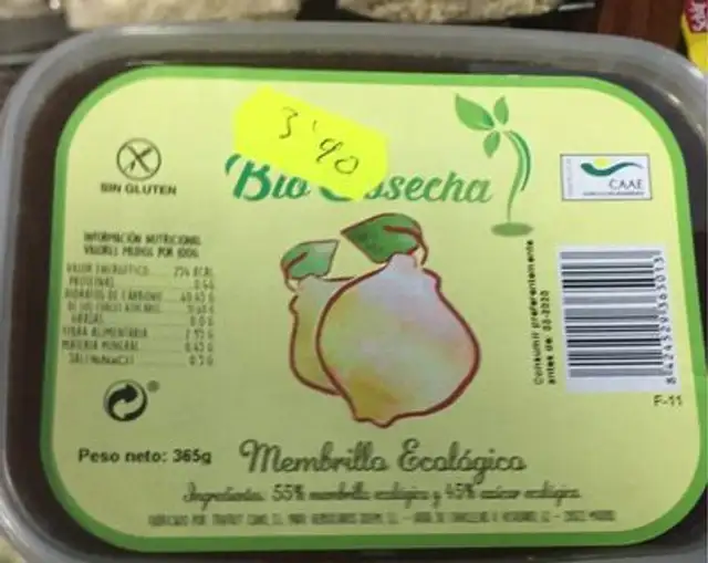 Membrillo ecologico