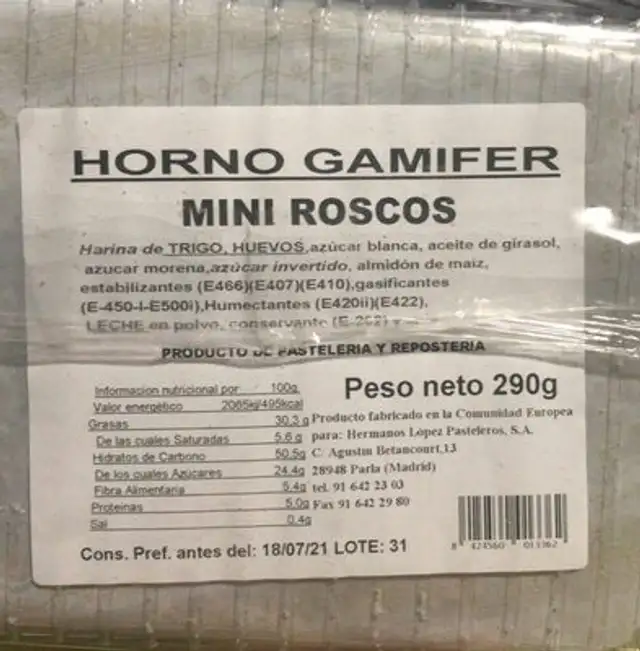 Mini roscos