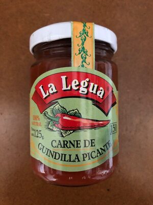 Carne de guindilla picante front packaging