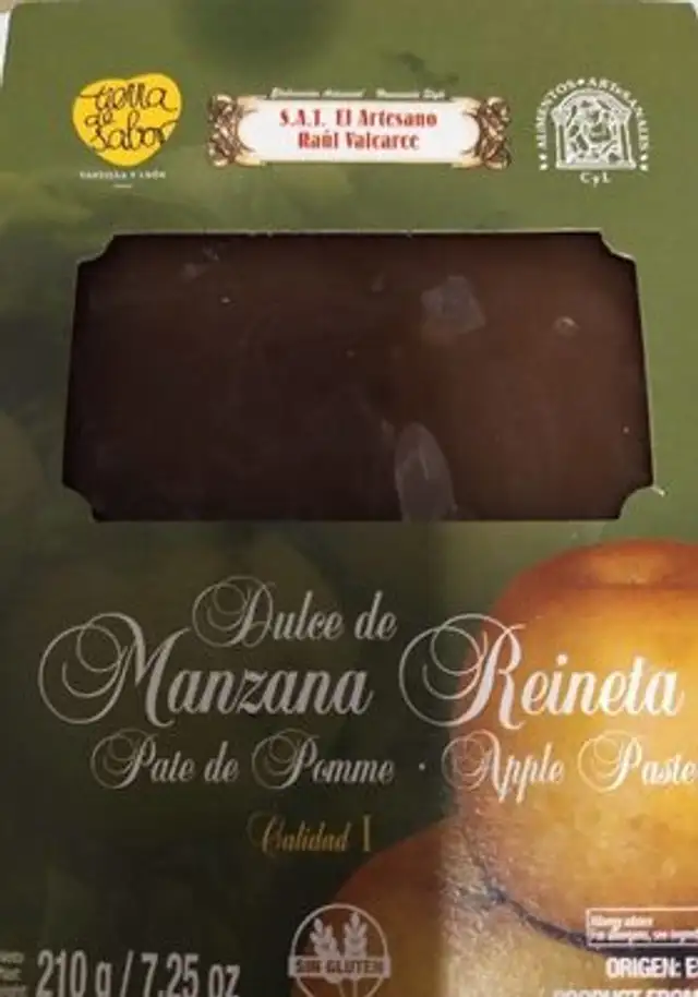 Dulce de manzana reineta del bierzo