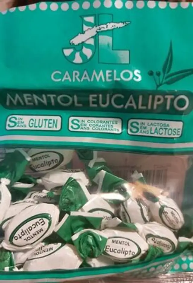 Caramelos mentol eucalipto