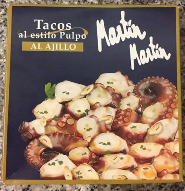 Tacos al estilo Pulpo al ajillo