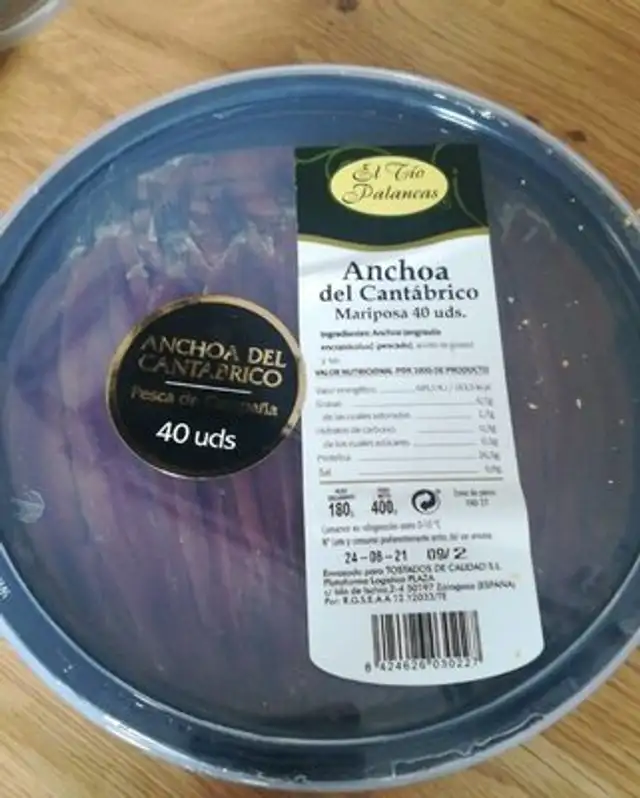 Anchoas del cantábrico