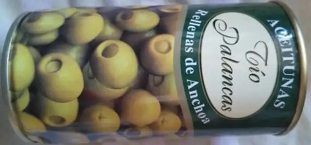 Aceitunas rellenas de anchoa