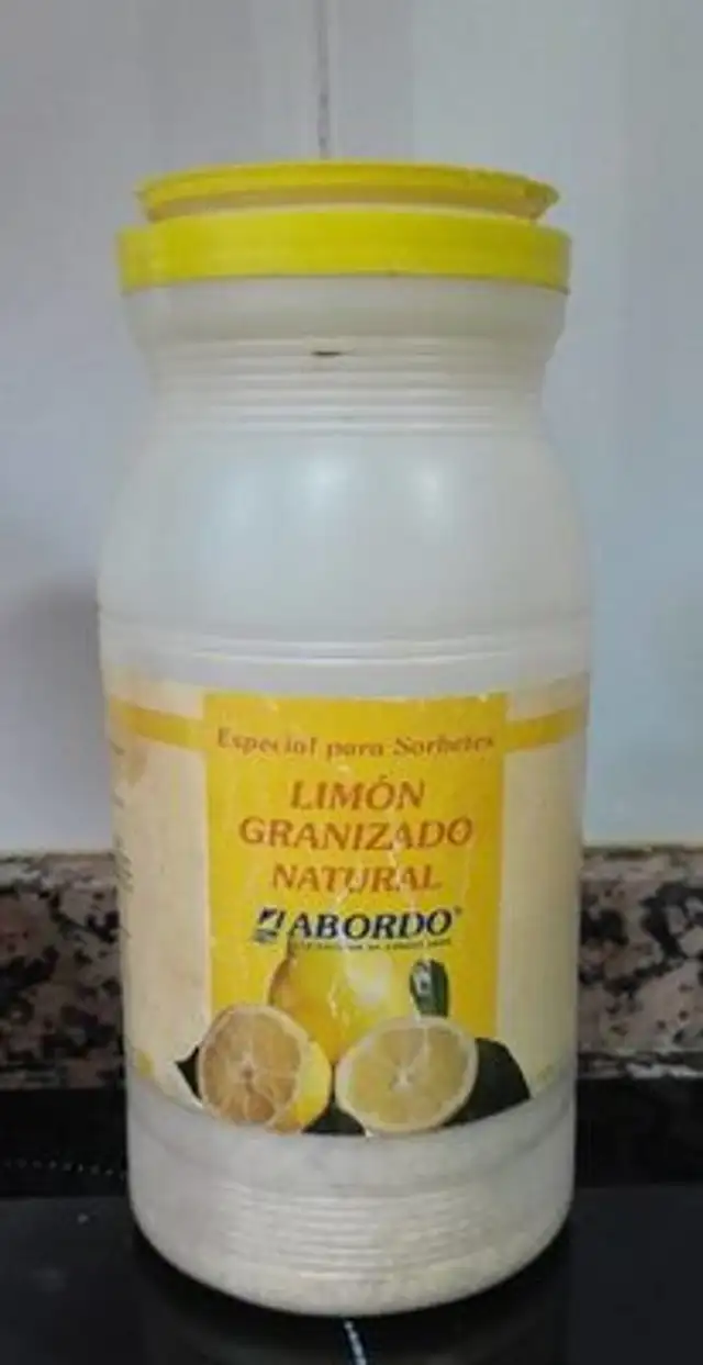 Limón granizado natural