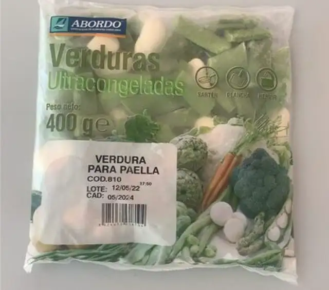 Verdura para paella