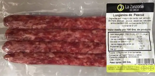Longaniza de Pascua