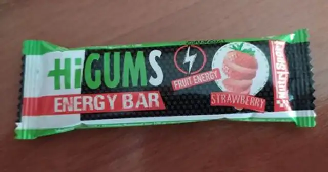 Barrita energética HiGUMS