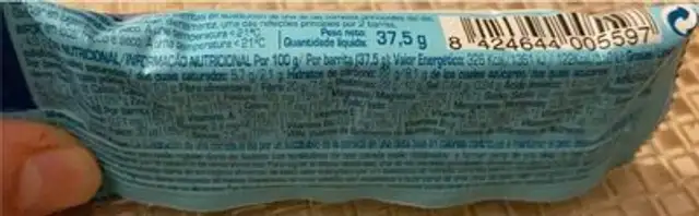 Fitmeal bar nutrition facts table