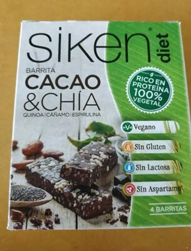 Barrita de Cacao y Chia