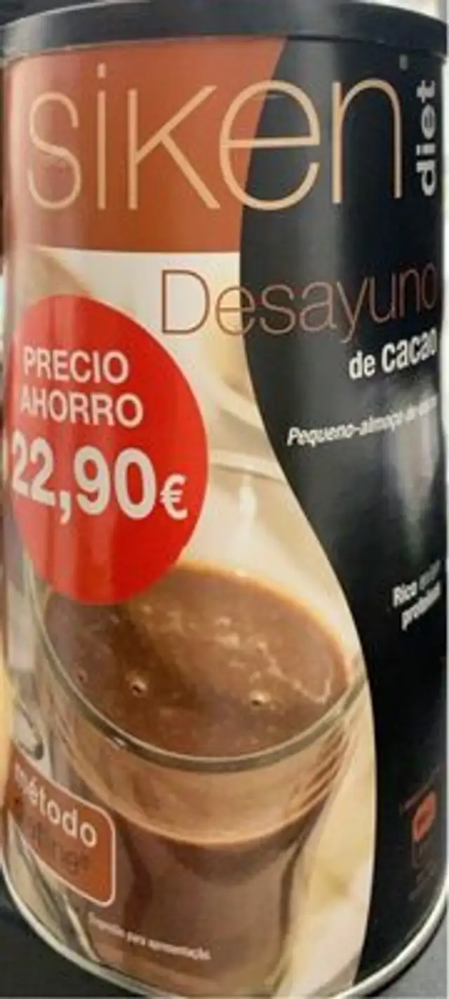 Siken diet desayuno de cacao