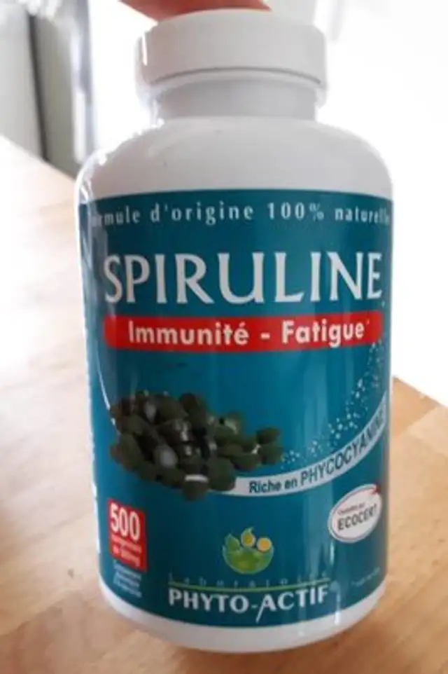 Spiruline Ecocert Immunité Fatigue 500MG