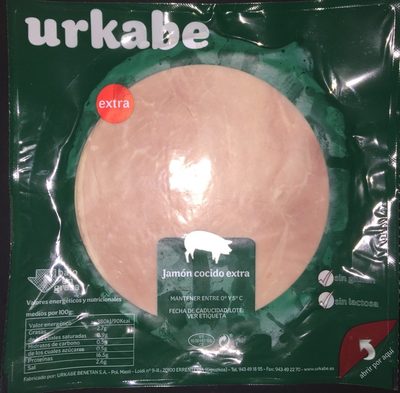 Jamón cocido Urkabe