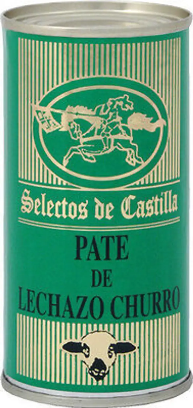 Paté de lechazo churro