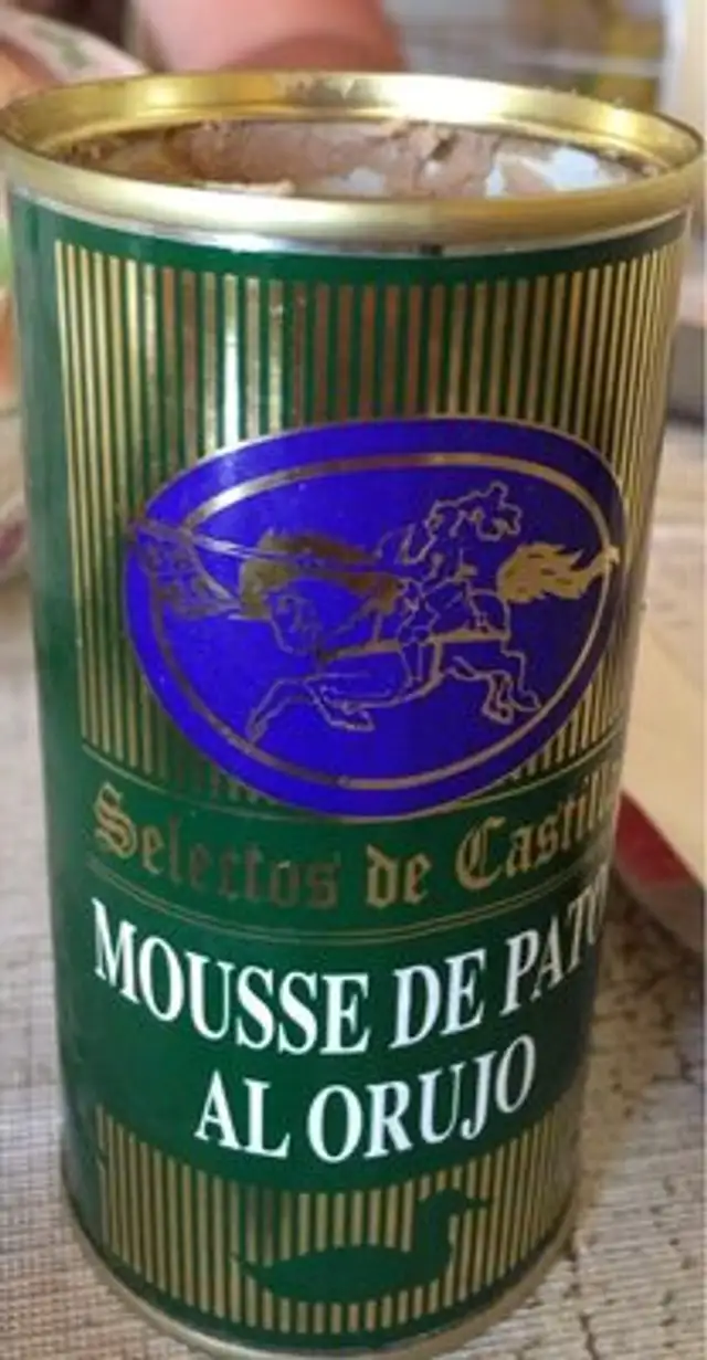 Mousse de pato al orujo