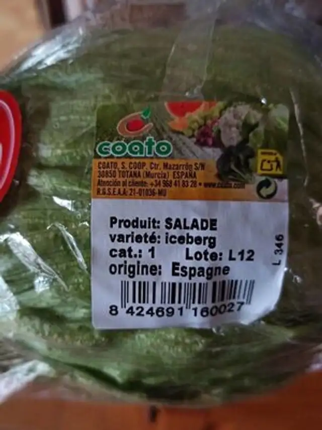 Salade iceberg