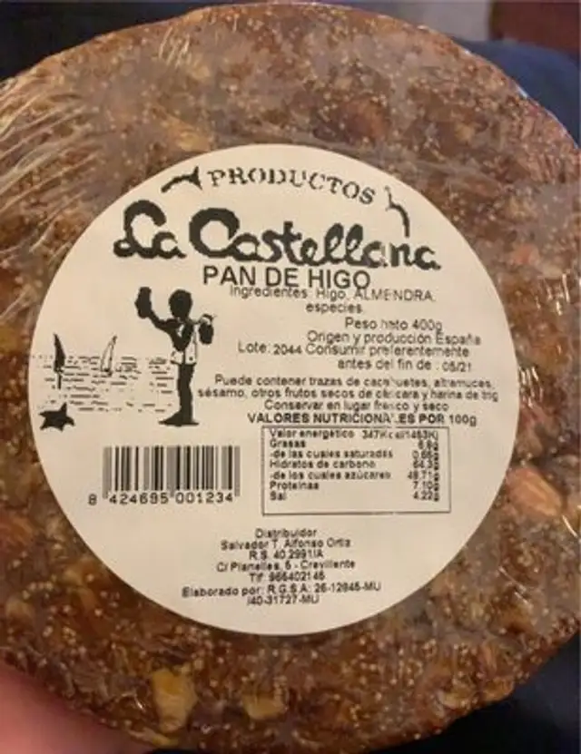 Pan de higo